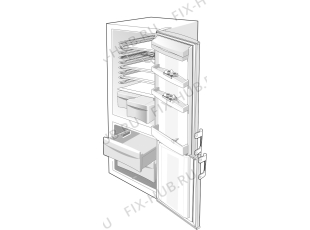 Холодильник Gorenje RK4235W (292017, HZS2326) - Фото